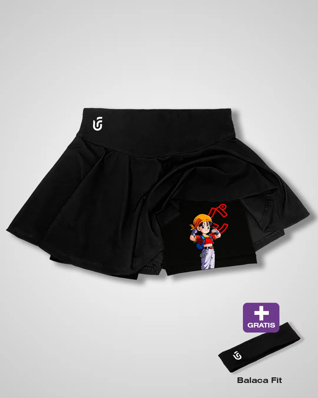 Falda PREMIUM de Entrenamiento Intenso Anime X Gym 🔥⚔️