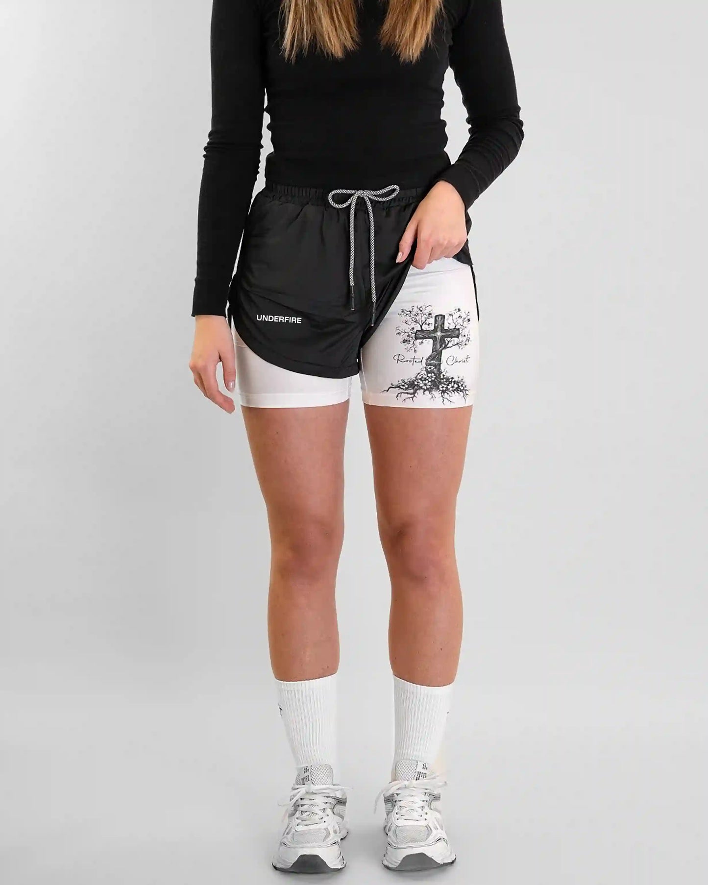 Shorts de Rendimiento 'Arraigados en Cristo'