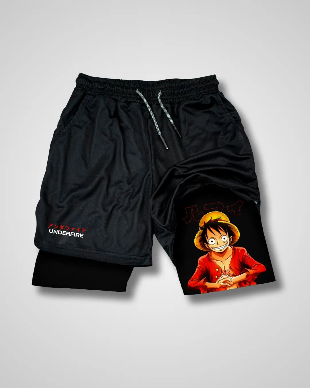 Pantalones cortos de rendimiento One Piece Monkey D Luffy