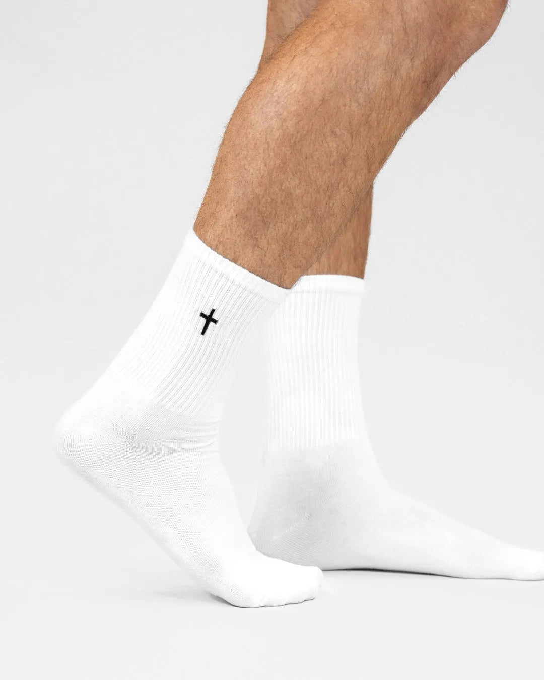 Calcetines performance Cristianismo ✝ BLANCO