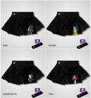 Falda Deportiva 2 en 1 Anime ⚔️ Gym / Short Interno + Secado Rápido 🔥