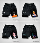 Pantalonetas Anime ⚔️ Gym  Secado Rápido + Licra Interna de Alto Rendimiento 🔥