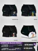 Short de Rendimiento Anime ⚔️ Gym 👑