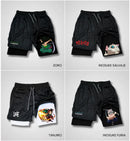 Pantalonetas Anime ⚔️ Gym  Secado Rápido + Licra Interna de Alto Rendimiento 🔥