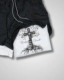 Shorts de Rendimiento 'Arraigados en Cristo'