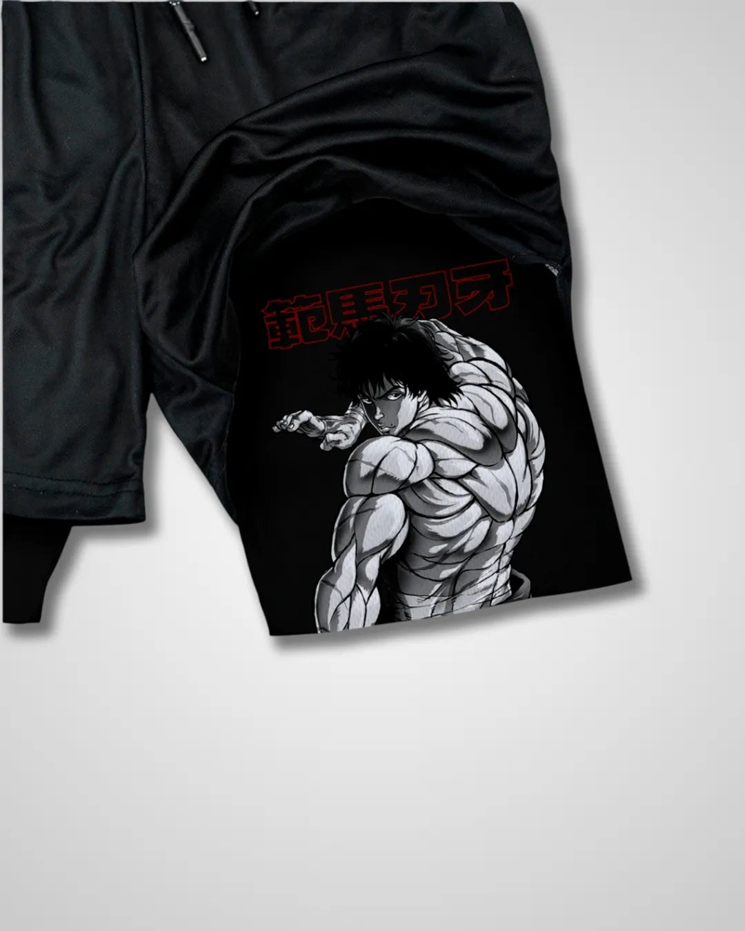 Pantalones cortos de rendimiento Baki Hanma