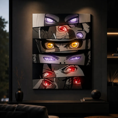 Decoracion de pared Ojos de Leyenda™ Naruto👁️