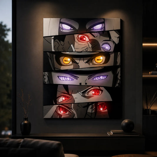 Decoracion de pared Ojos de Leyenda™ Naruto👁️