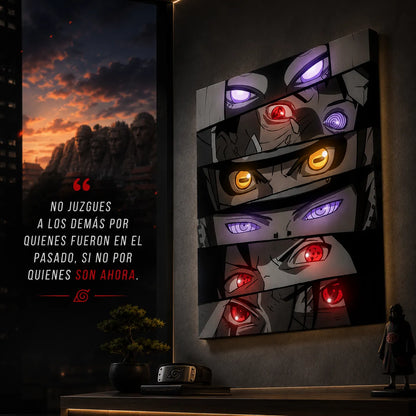Decoracion de pared Ojos de Leyenda™ Naruto👁️