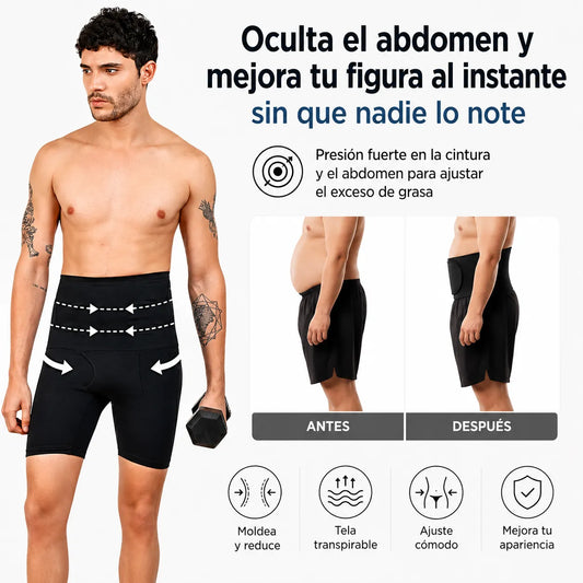 FajaFit Pro™ Faja short de compresion para hombre 💪
