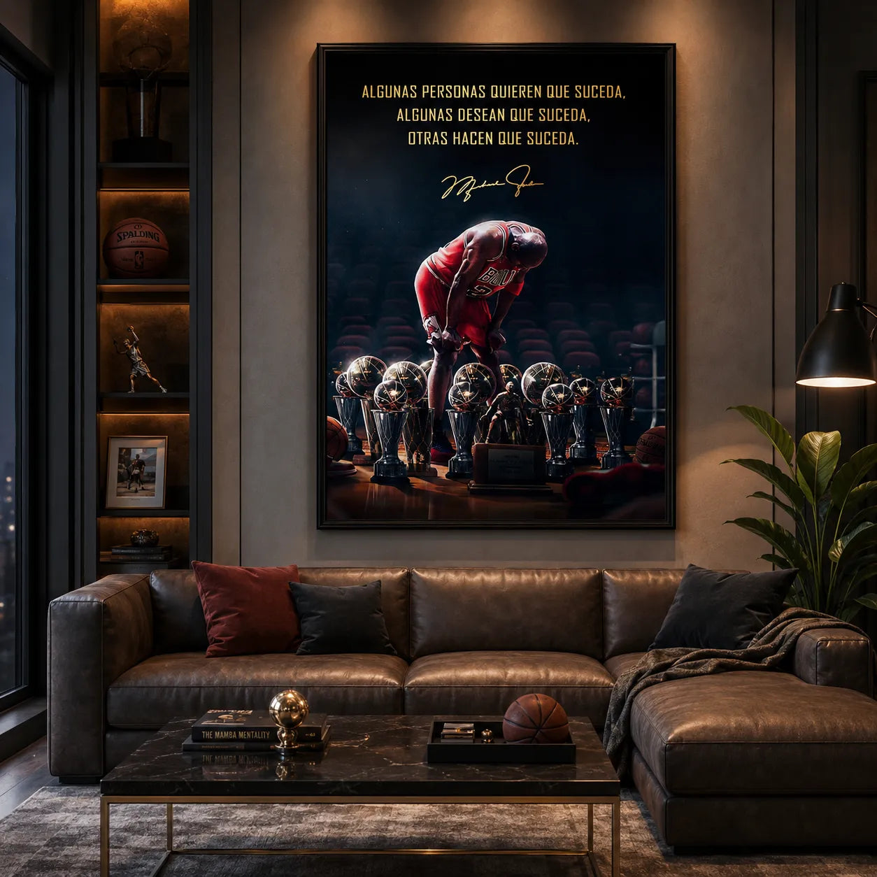 Cuadro Mentalidad de Campeón™ Michael Jordan 🏀🏆