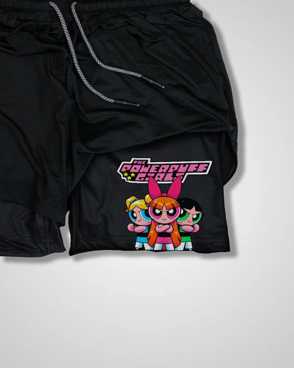 Short de Rendimiento Chicas Superpoderosas