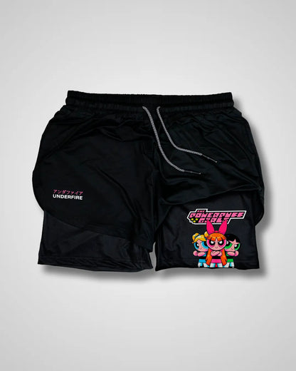 Short de Rendimiento Chicas Superpoderosas