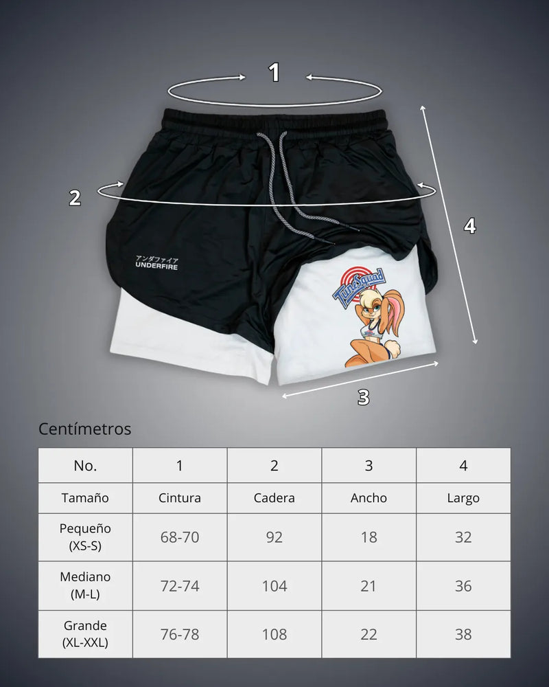 Short de Rendimiento Lola Bunny