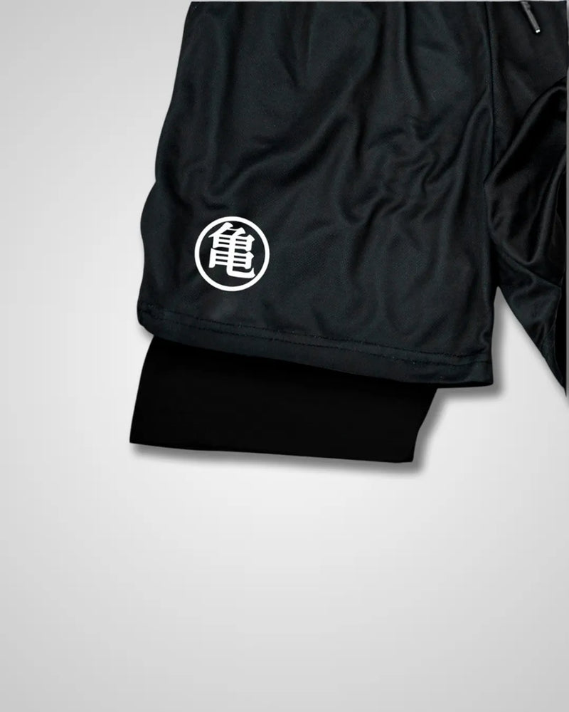 Pantalones cortos de rendimiento Dragon Ball Base Goku