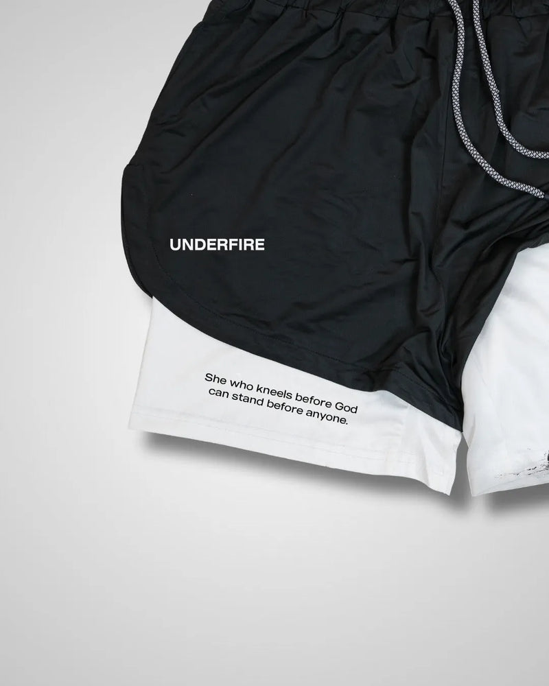 Shorts de Rendimiento 'La Oracion del Guerrero'