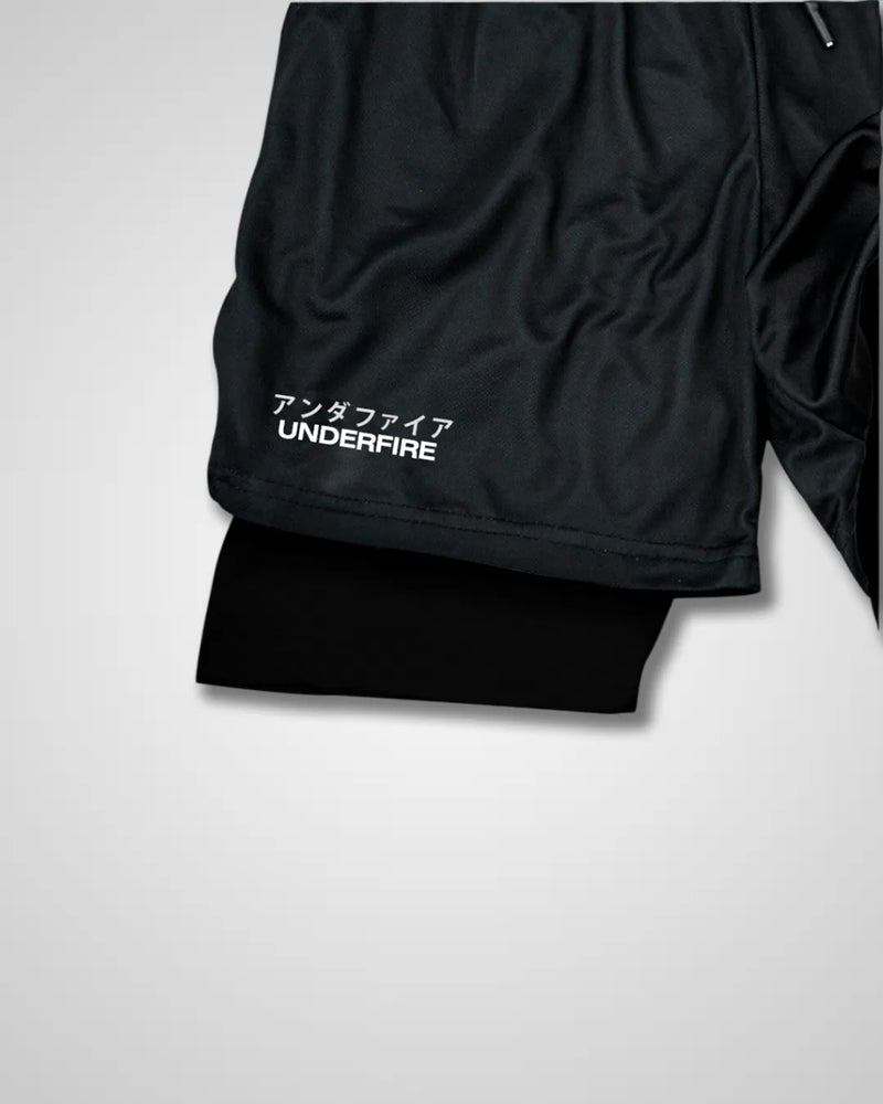 Pantalones cortos de rendimiento Luffy blancos de una pieza