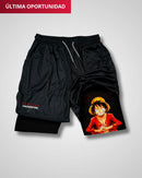 Pantalones cortos de rendimiento One Piece Monkey D Luffy