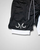 Pantalones cortos de rendimiento Dragon Ball Vegeta White