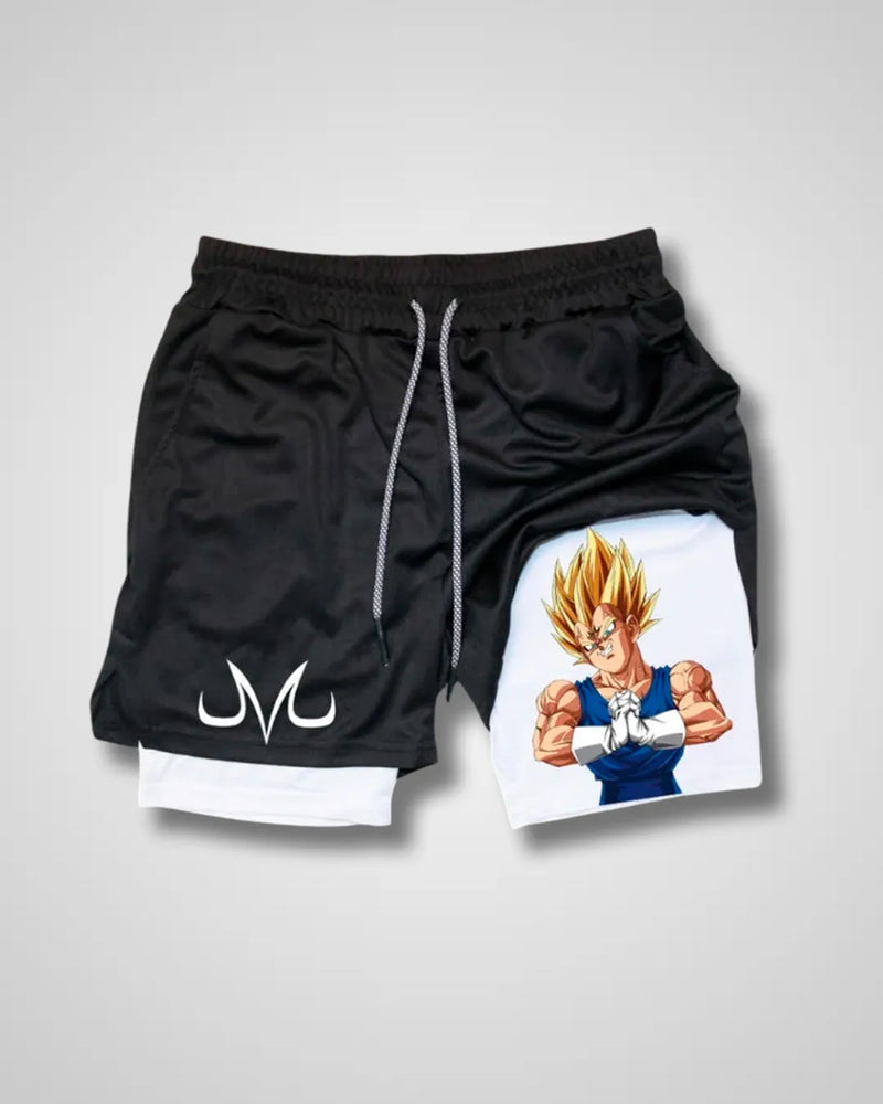 Pantaloneta de Rendimiento Anime X Gym Dragon Ball 🔥⚔️