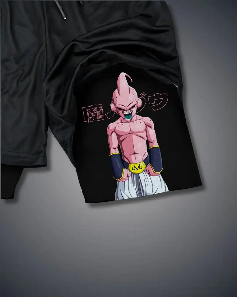 Pantalones cortos de rendimiento Dragon Ball Majin Buu