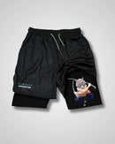 Pantaloneta de rendimiento Anime Demon Slayer🔥🐗